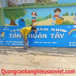 BẢNG HIỆU ALU CHỬ NỎI I NOX
