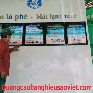  TRÀ SỮA HẠ LONG BẢNG LỚN VÁCH NGĂN