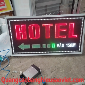 BẢNG LED KHÁCH SẠN THU DUNG 12B CƯ XÁ NGÂN HÀNG