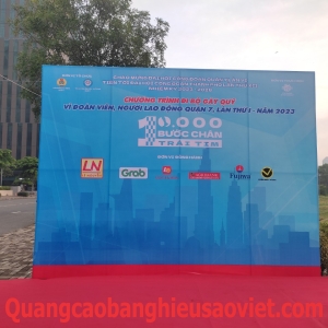 BẢNG HIỆU KHUNG SẮT CĂN BẠC 