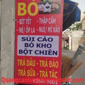 BẢNG LÁ KHUNG SẮT CĂN BẠC LÂM VĂN BỀN Q.7